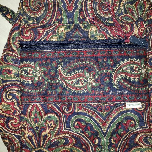 Vera Bradley Vintage Sling Backpack, Medallion, EUC - Picture 3 of 8